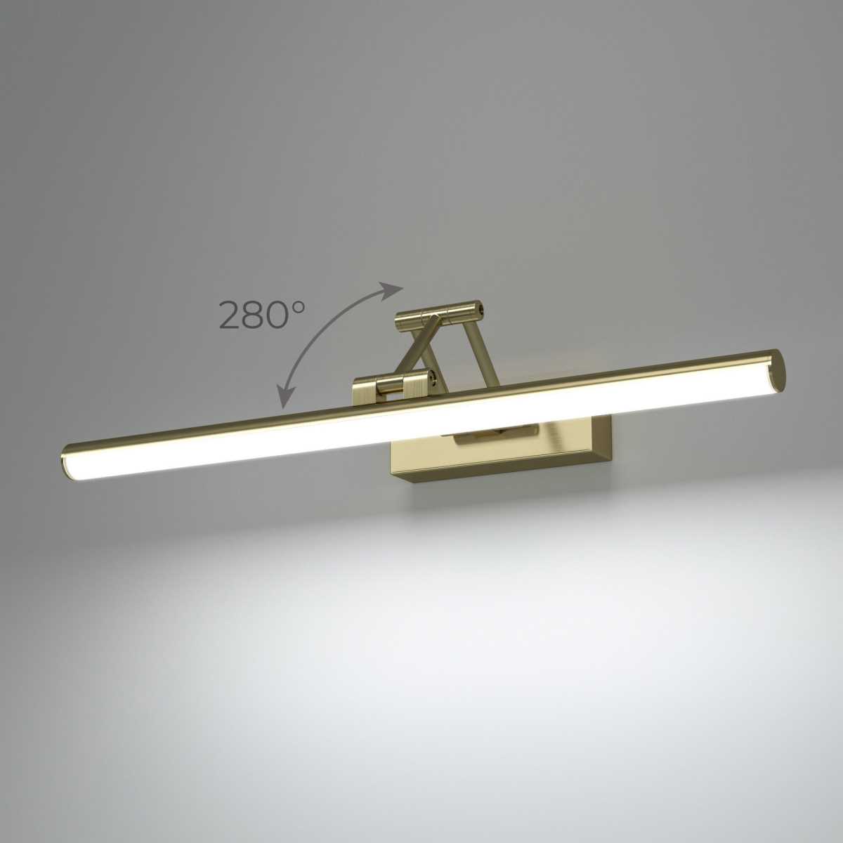 Подсветка светодиодная для зеркал/картин Elektrostandard Monza 40128/LED бронза a064138 3