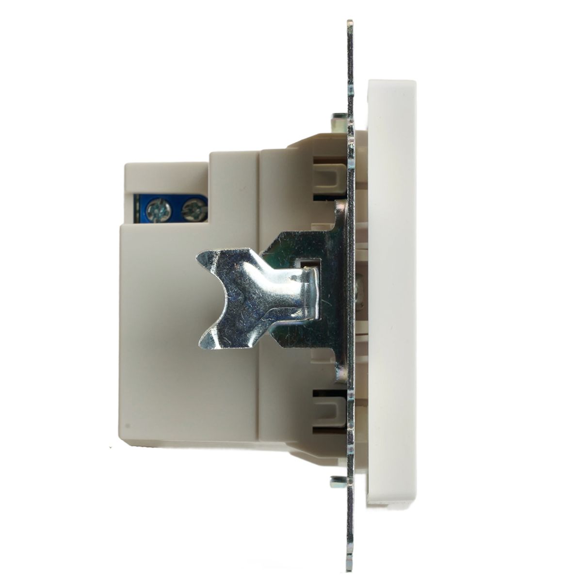 Розетка USB 2-местная + type C (механизм), STEKKER GLS10-7116-01, 250В, 3А, max 20W, серия Катрин, белый 50051 1