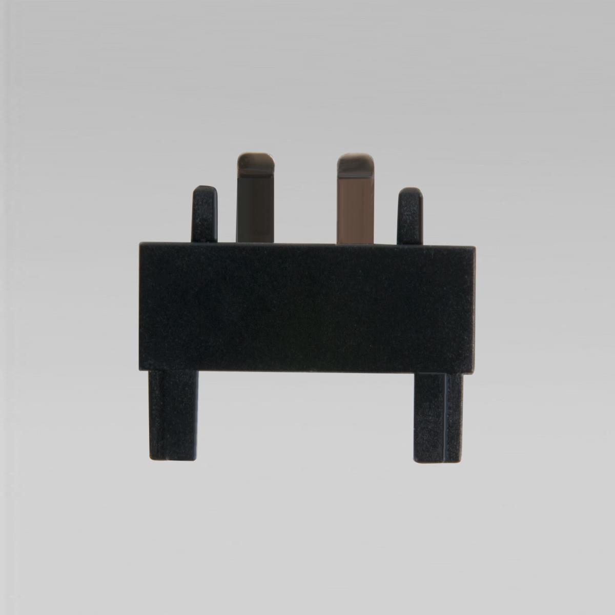 Коннектор для 4-стороннего соединителя накладного шинопровода Elektrostandard Flat Magnetic 85004/00 черный a063739 4
