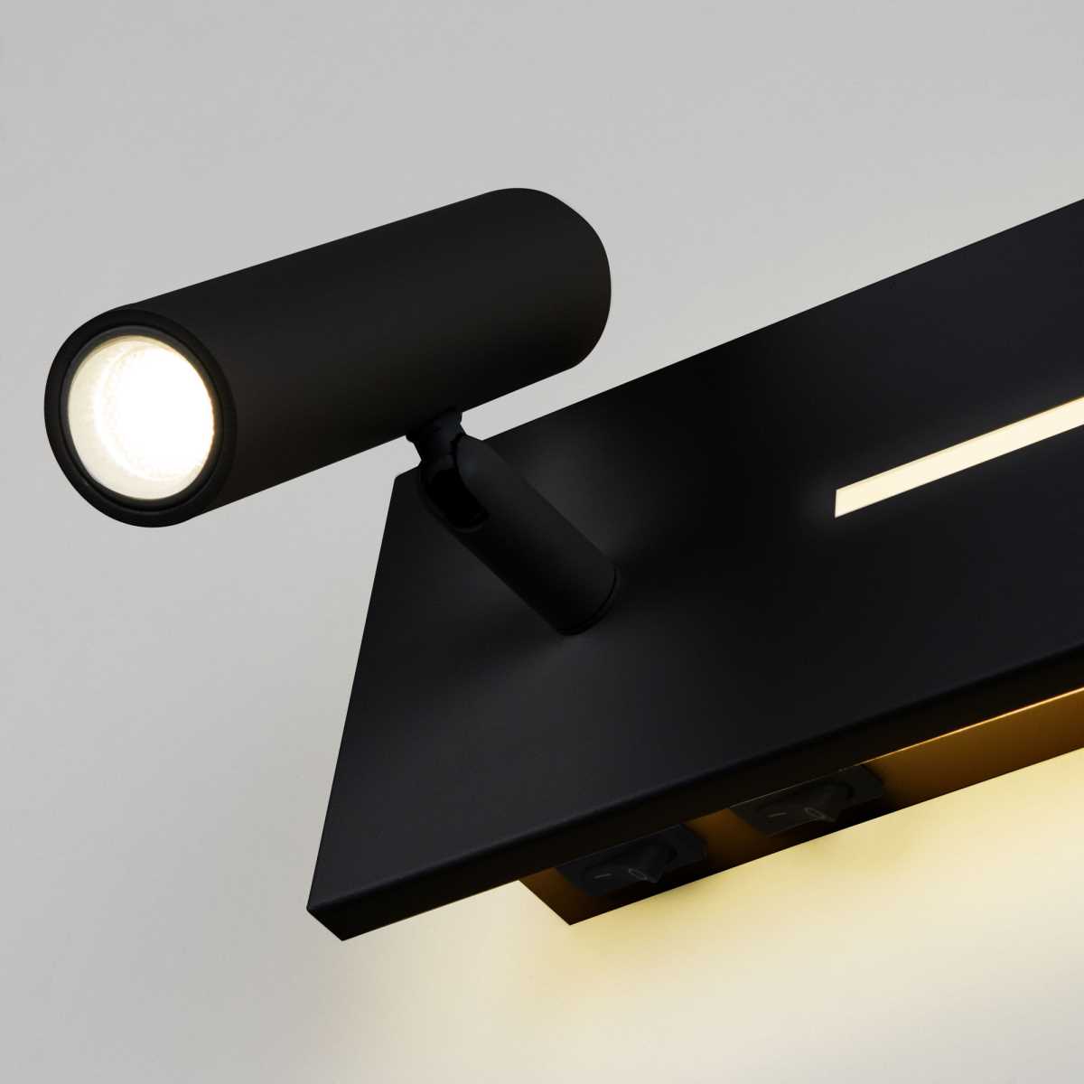 Светодиодный спот Elektrostandard Tuo MRL Led 1117 черный a058495 5