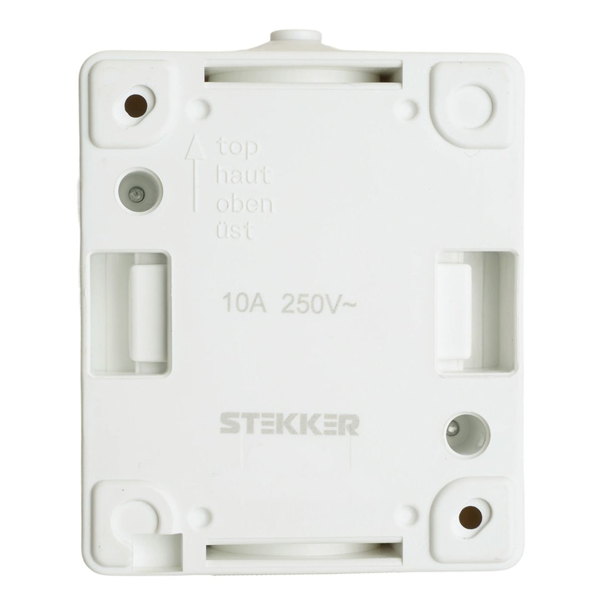 Переключатель одноклавишный Stekker Велена серый-графит PSW10-112-54 32756 2