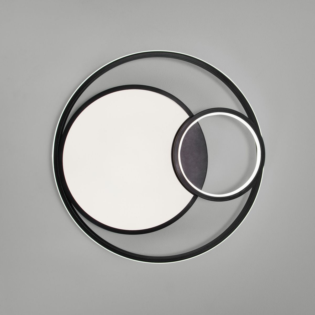 Потолочный светодиодный светильник Eurosvet Jeremy 90254/1 черный 2