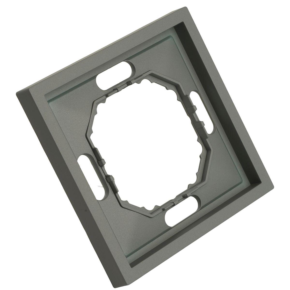 Рамка STEKKER, PFR00-5001-10 1-местная, серия Эмили, платиново-серый, soft touch 49962 3