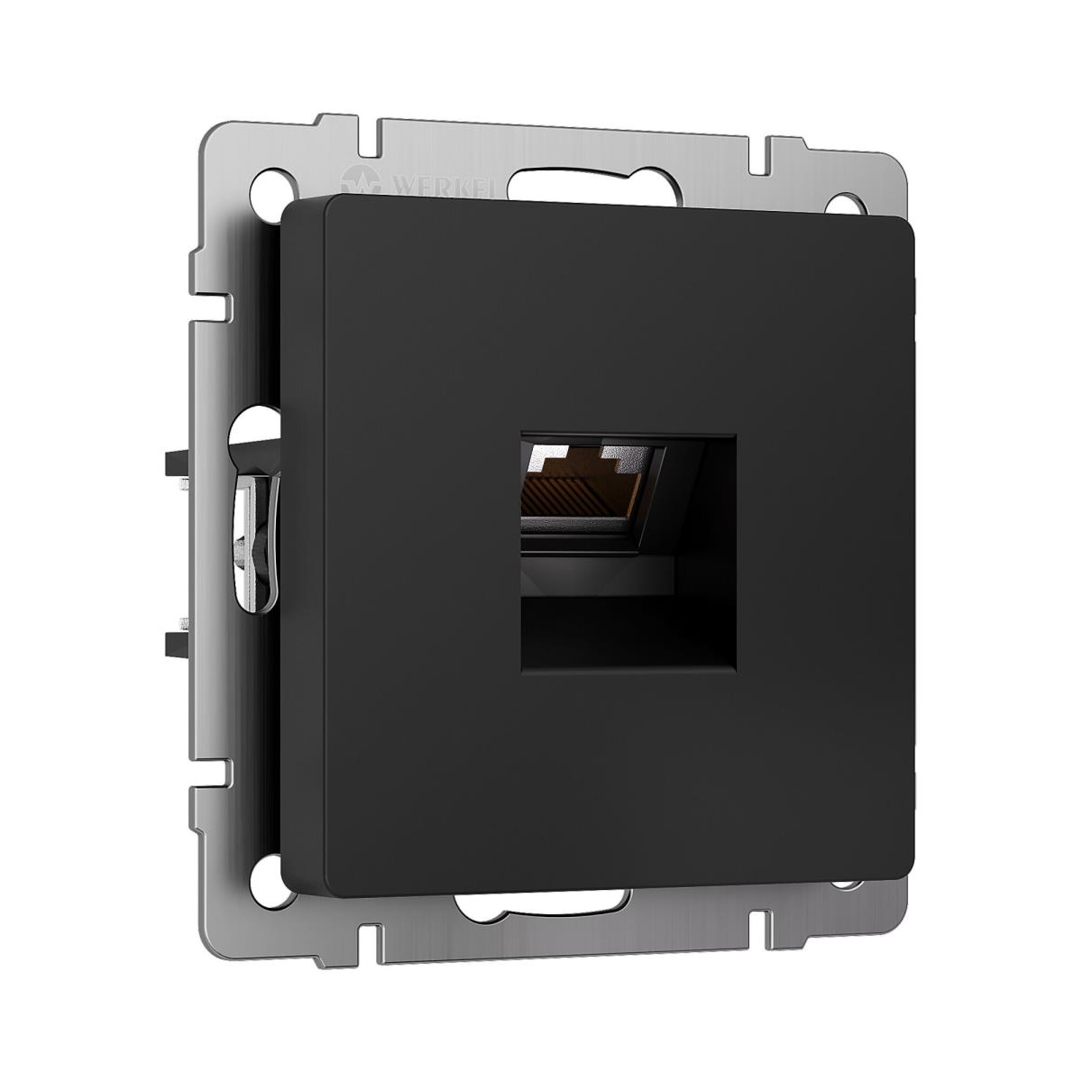 Розетка Ethernet RJ-45 cat. 6A экранированная (черный матовый) W5120108/ a069685 4