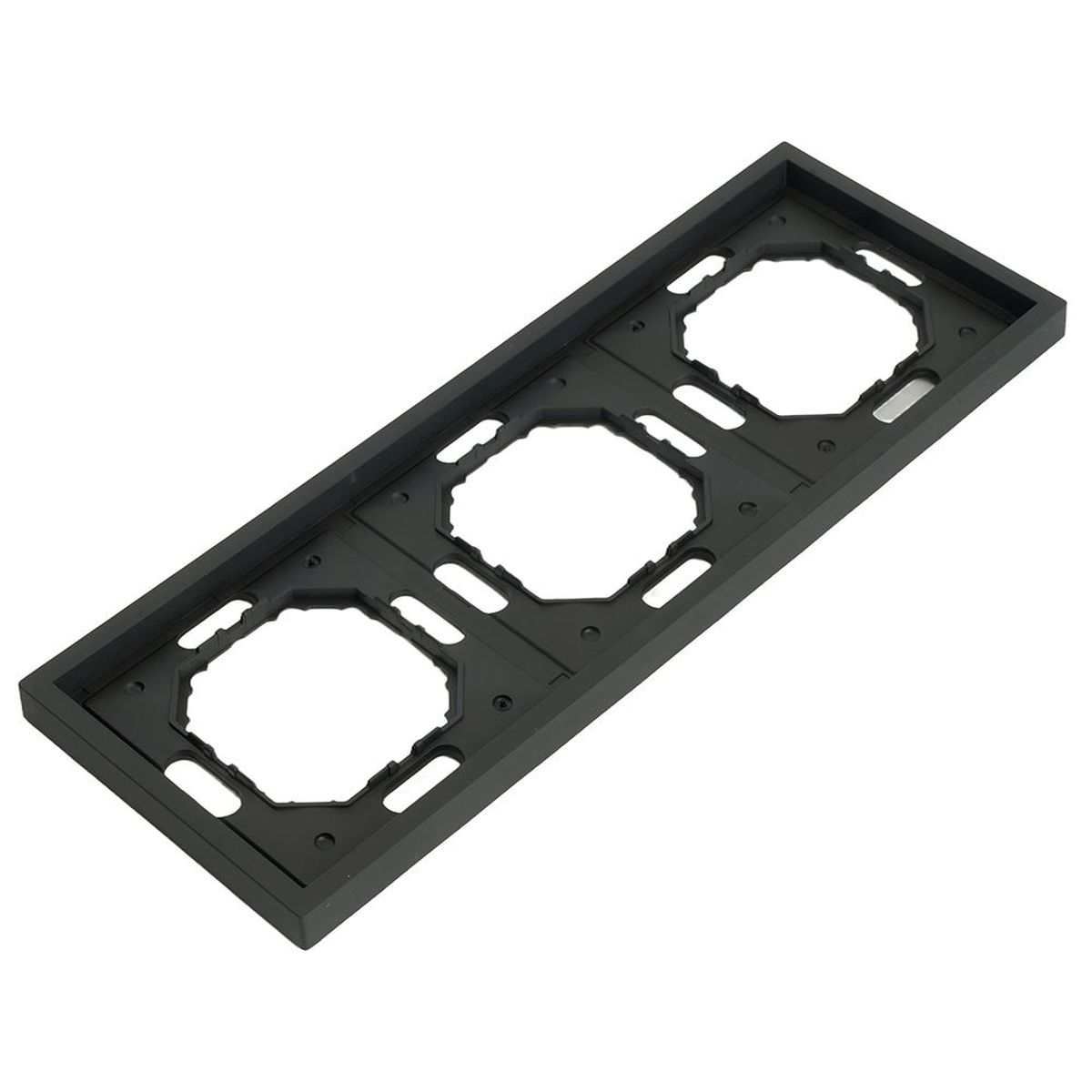 Рамка 3-постовая Stekker Эмили черный уголь PFR00-5003-05 49860 3