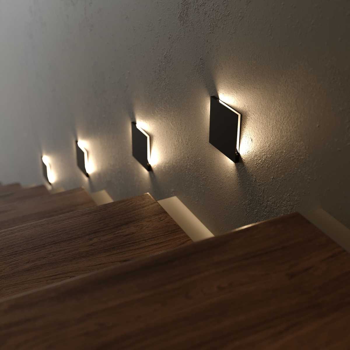 Встраиваемый светодиодный светильник Elektrostandard Step MRL Led 1120 черный a058912 2