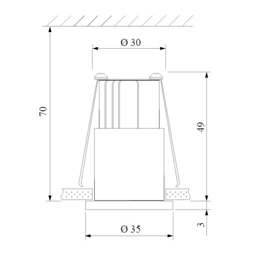 Встраиваемый светодиодный светильник Elektrostandard 15269/LED черный a056022 изображение 2 Встраиваемый светодиодный светильник Elektrostandard 15269/LED черный a056022 Фото № 2
