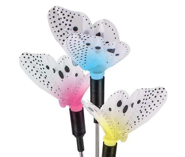 Светильник на солнечных батареях ФАZA Бабочки SLR-S01 изображение 4 Светильник на солнечных батареях ФАZA Бабочки SLR-S01 Фото № 4