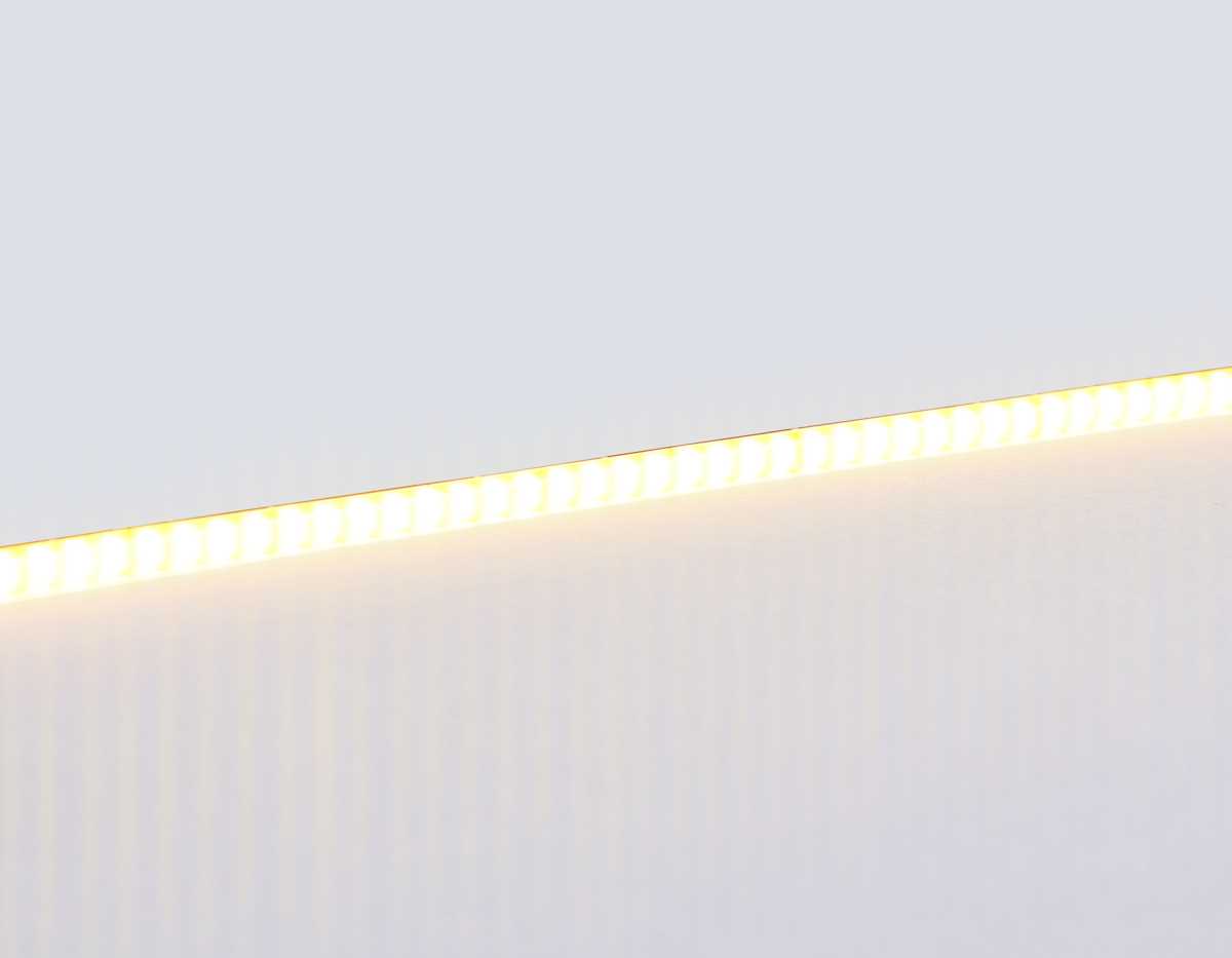 Светодиодная лента Ambrella Light GS4601 COB 384Led/ 7W m/ 24V IP20 3000K/ 5m*3mm*2mm (2 конт.) GS4601