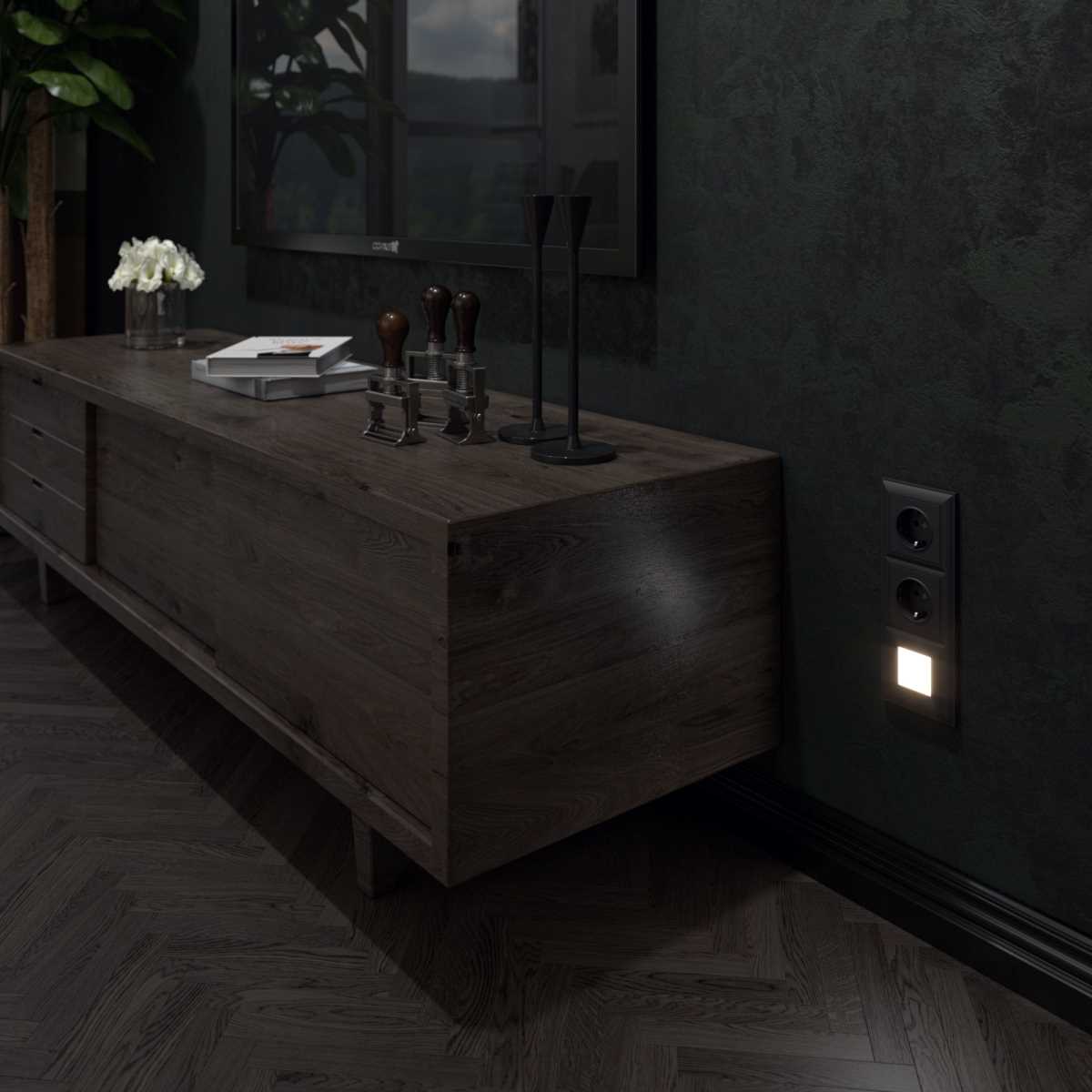 Встраиваемая LED подсветка Werkel черный матовый W1154308 4690389172724 2