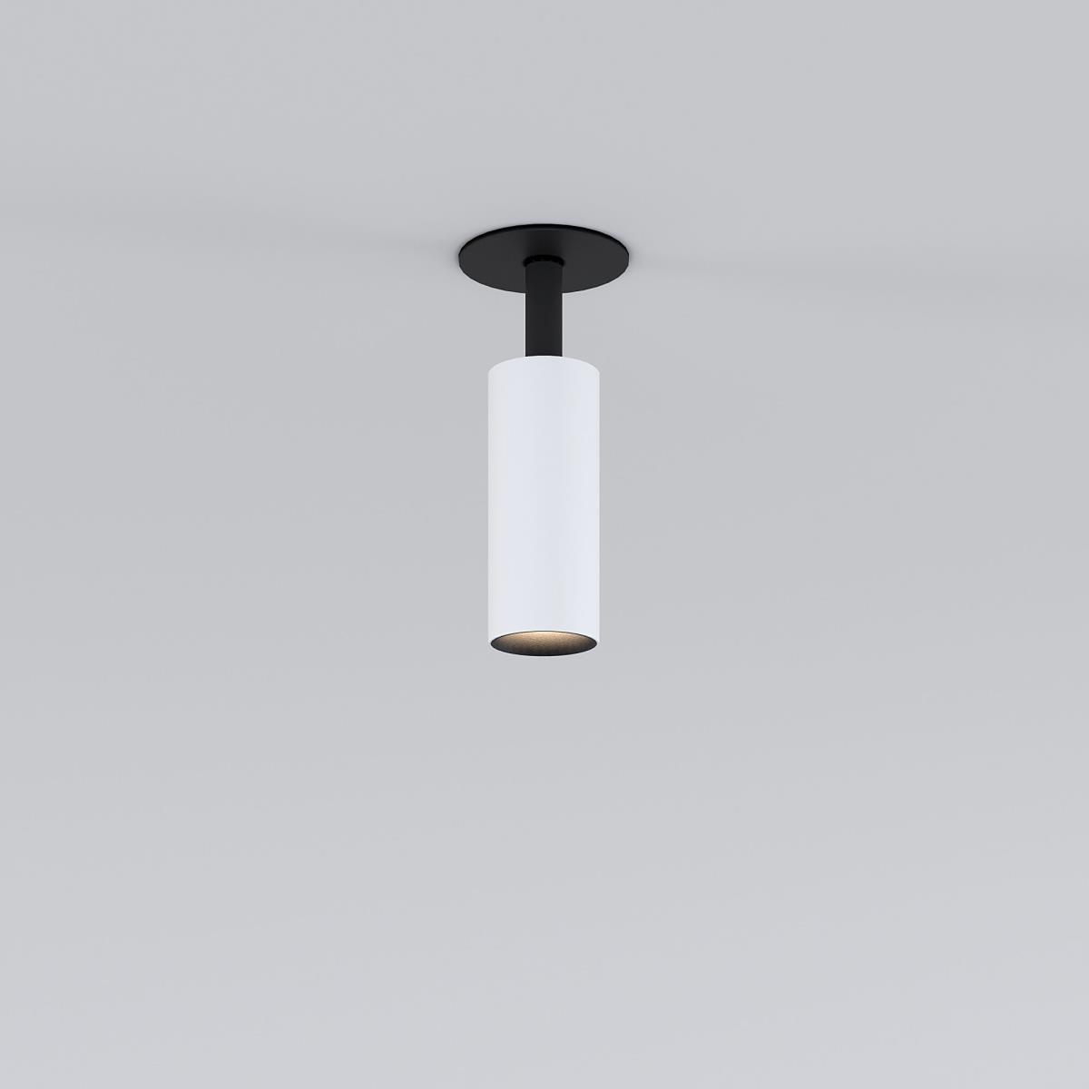 Встраиваемый светодиодный спот Elektrostandard Diffe 25039/Led белый/черный a058220 1