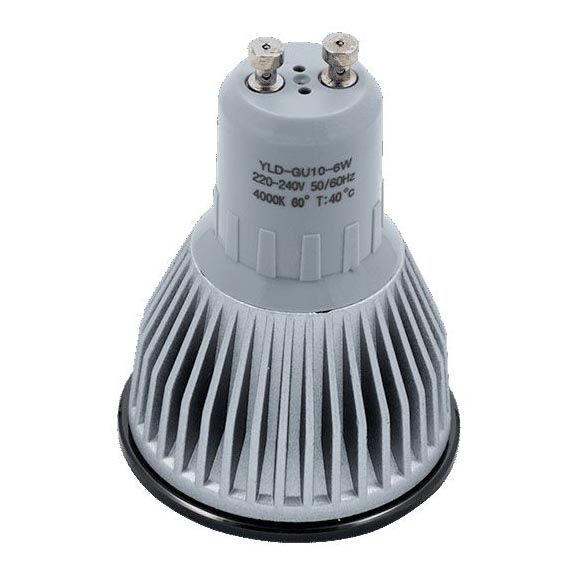 Лампочка светодиодная DesignLed GU10 6W 4000K прозрачная 002356 изображение 2 Лампочка светодиодная DesignLed GU10 6W 4000K прозрачная 002356 Фото № 2