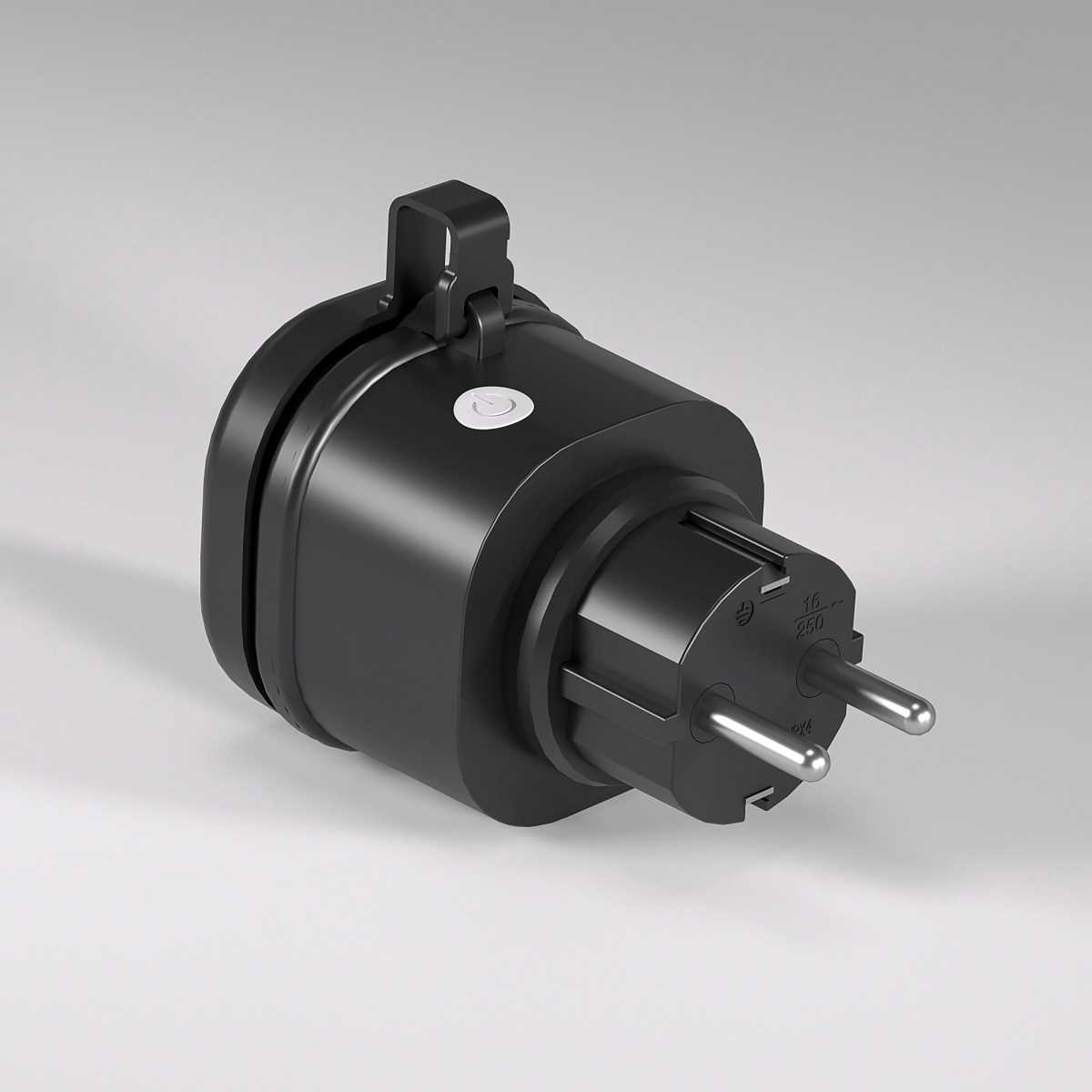 Умная розетка с мониторингом энергопотребления Elektrostandard 76102/00 черная a065376 4