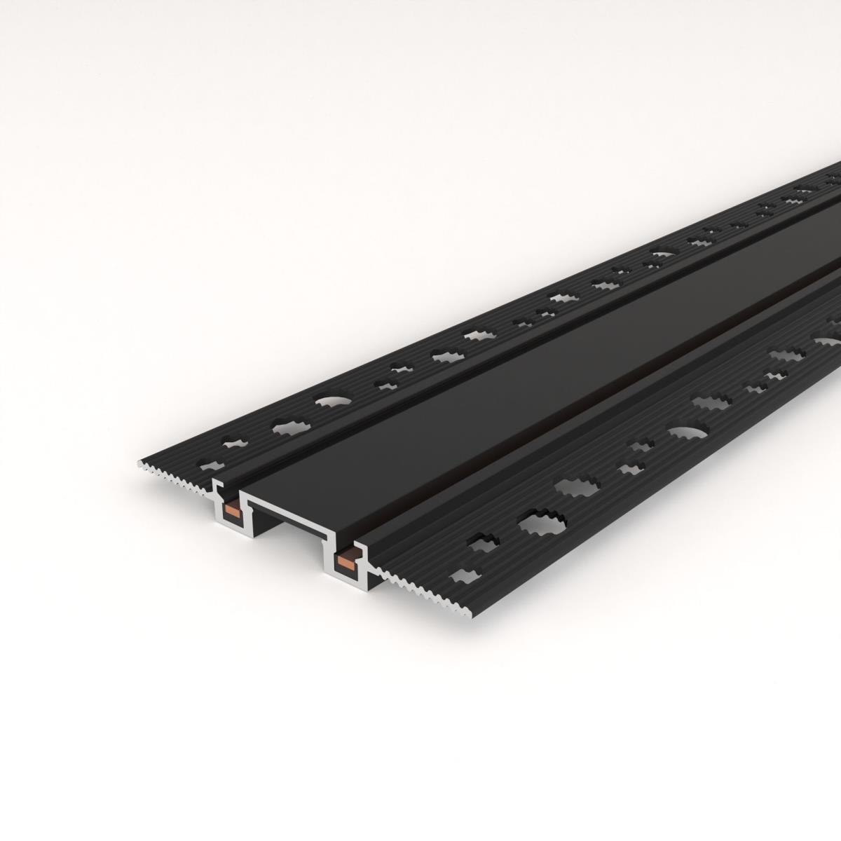 Шинопровод магнитный встраиваемый Elektrostandard Flat Magnetic 85130/00 черный a063727 2