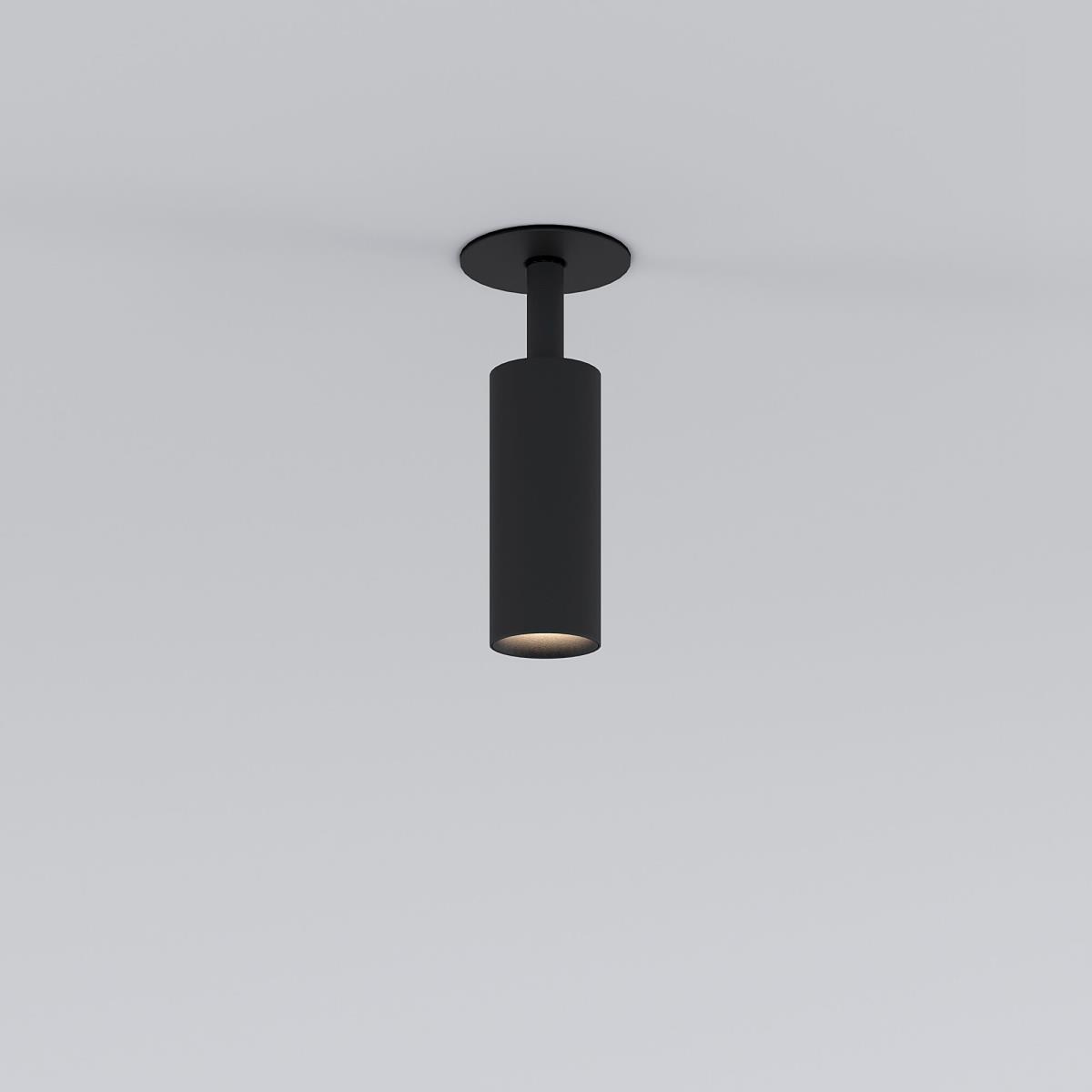 Встраиваемый светодиодный спот Elektrostandard Diffe 25039/Led черный a058218 1