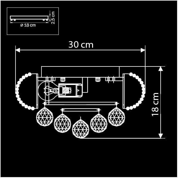 Потолочный светильник Osgona Monile 704032 изображение 2 Потолочный светильник Osgona Monile 704032 Фото № 2