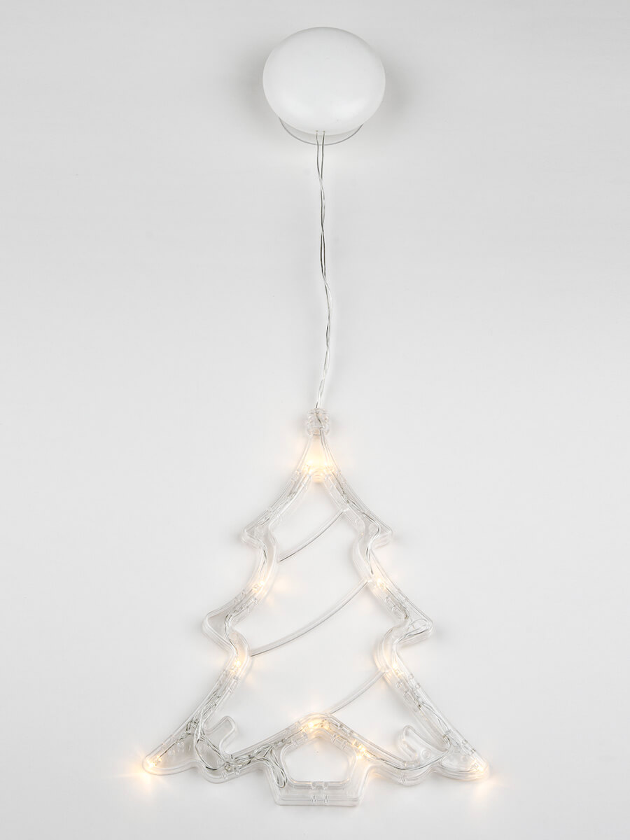 Подвесной светодиодный светильник «Ёлочка» Uniel ULD-H1620-010/STA/3AAA Warm White IP20 Xmas Tree UL-00007254 3
