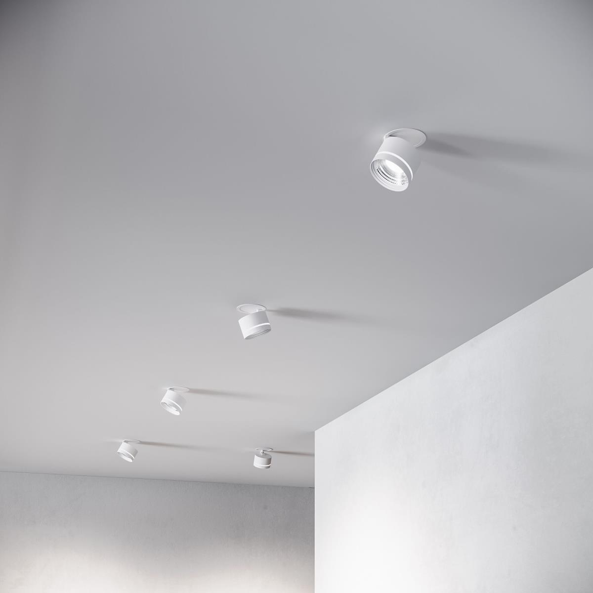 Встраиваемый светодиодный светильник Elektrostandard Stark 25035/LED 8W 4200K белый a062933 1
