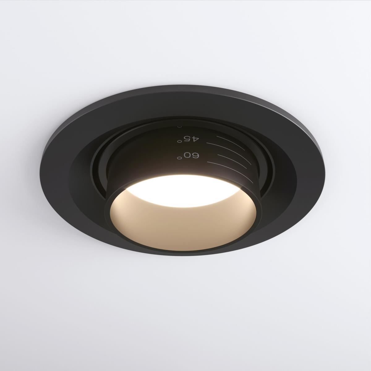 Встраиваемый светодиодный светильник Elektrostandard 9920 LED 15W 4200K черный a052478 4