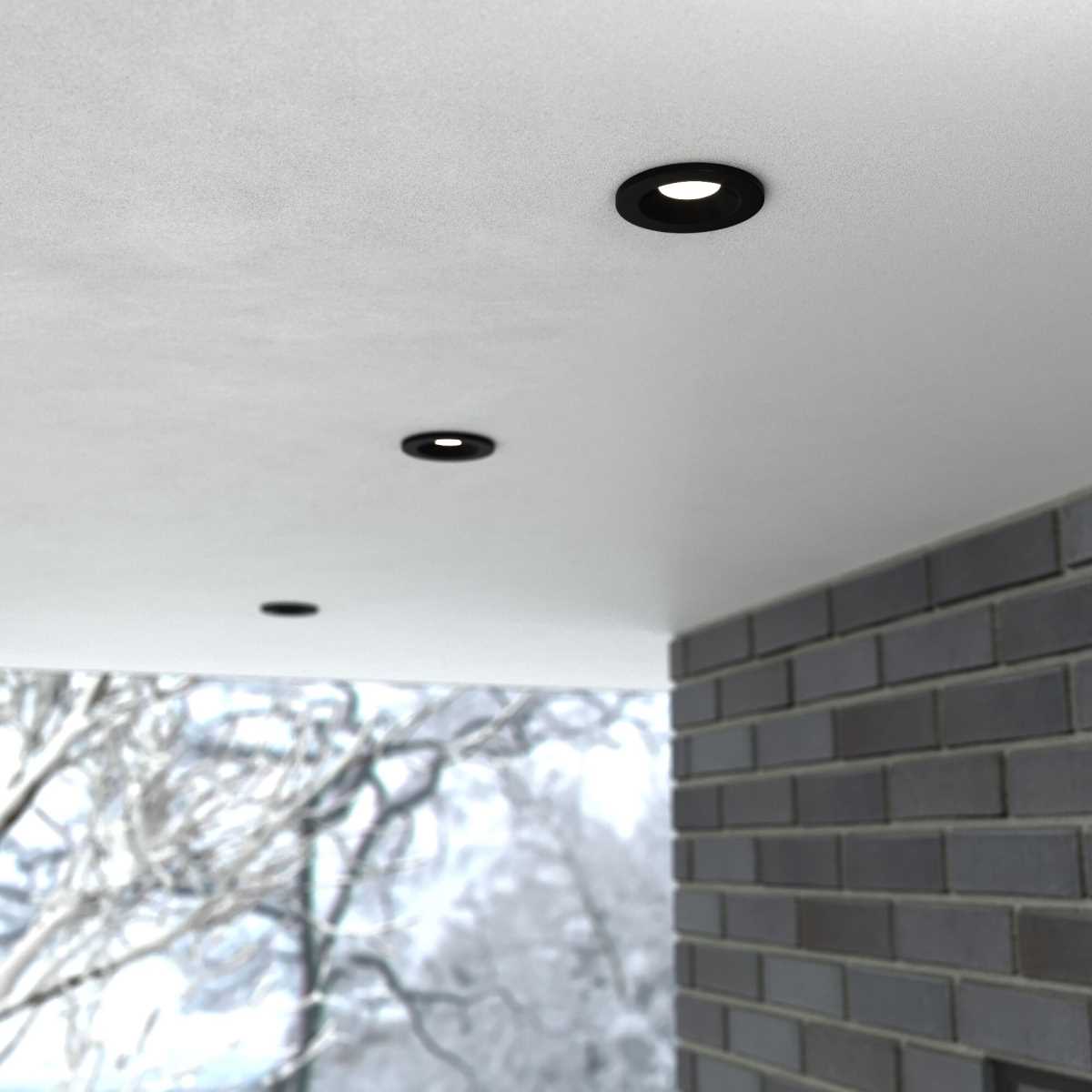Уличный светодиодный светильник Elektrostandard Light Led 3001 35126/U черный a058920 2