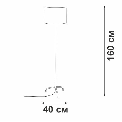 Торшер Vitaluce V2839-1/1P изображение 3 Торшер Vitaluce V2839-1/1P Фото № 3