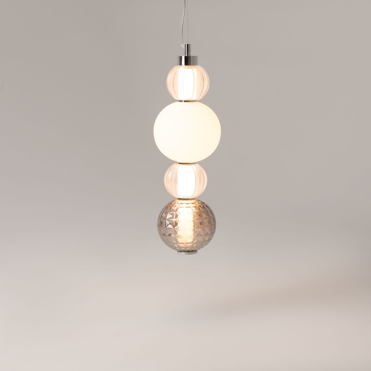 Подвесной светодиодный светильник Maytoni Collar P069PL-L17CH3K 5