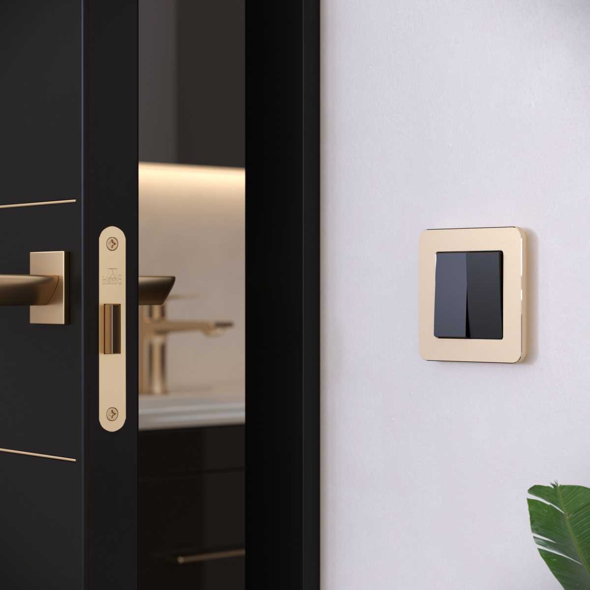 Рамка Werkel Platinum на 1 пост шампань W0012611 4690389184437 5