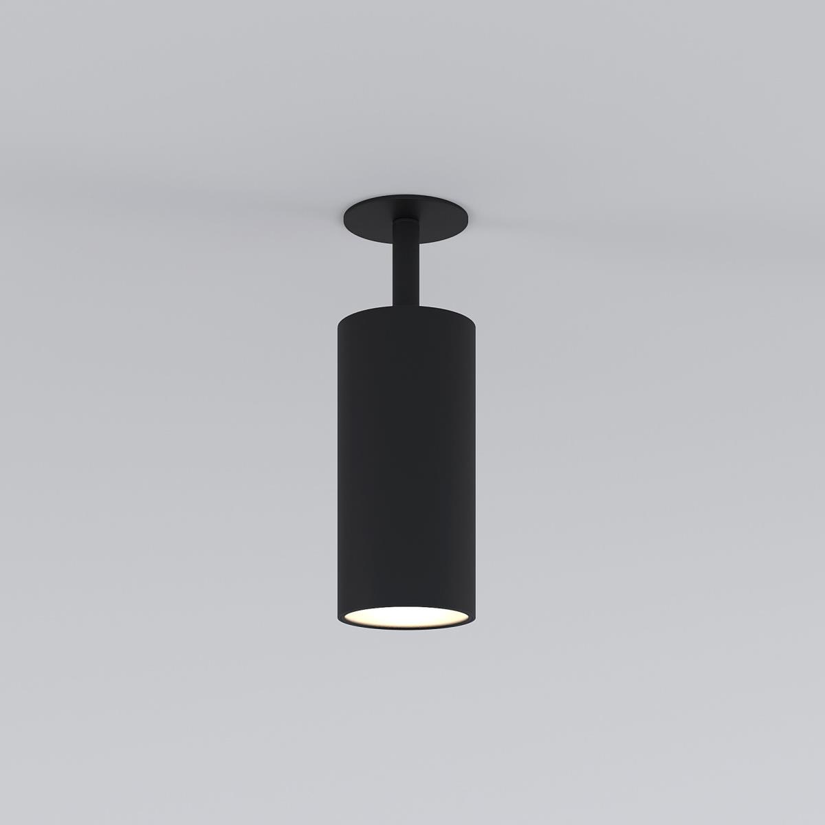Встраиваемый светодиодный спот Elektrostandard Diffe 25066/Led черный a058211 1