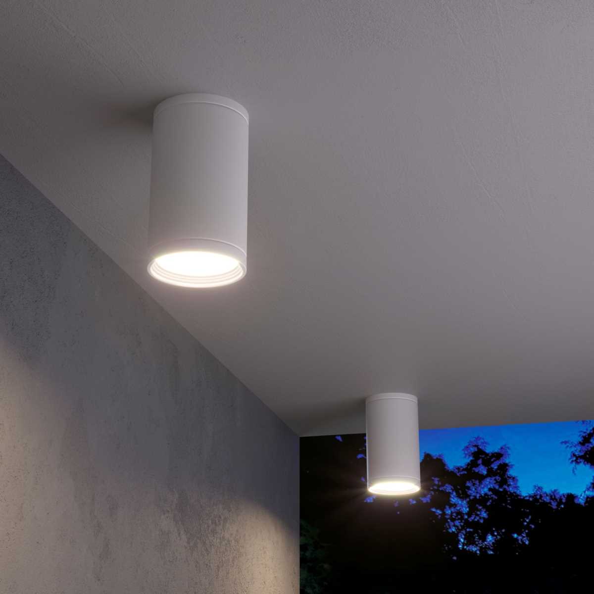 Уличный светильник Elektrostandard Light 35128/H белый a056333 1