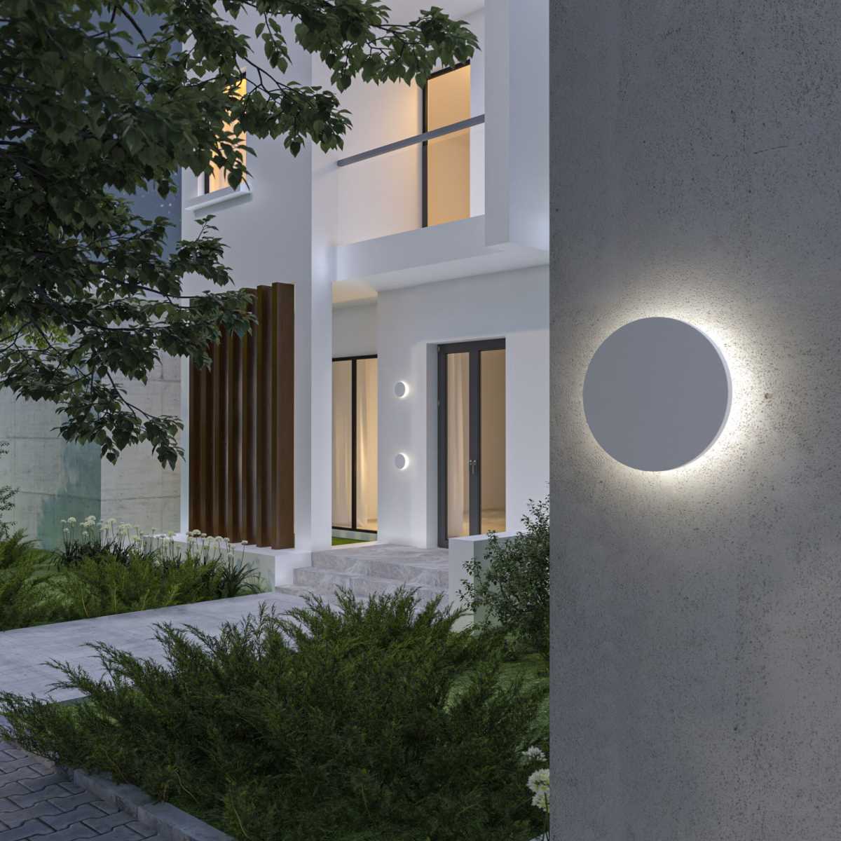 Уличный настенный светодиодный светильник Elektrostandard 1661 Techno LED Concept L a039995 2