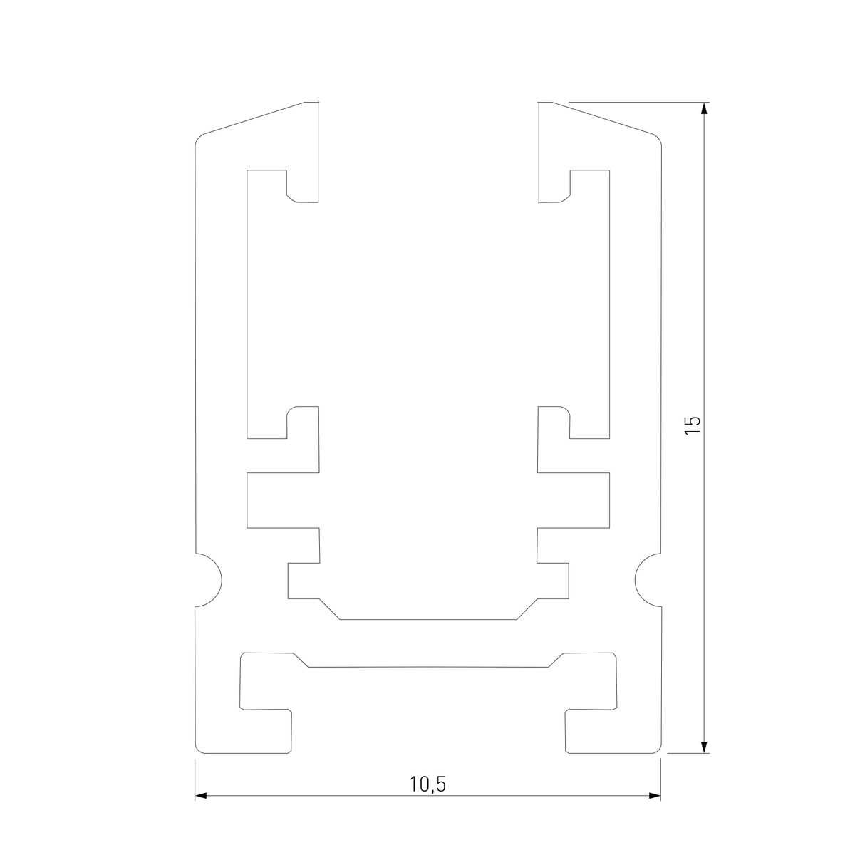 Шинопровод Elektrostandard Mini Magnetic 85171/00 a065631 2