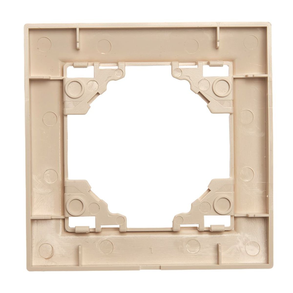 Рамка 1-постовая Stekker Эрна слоновая кость PFR00-9001-02 39624 4