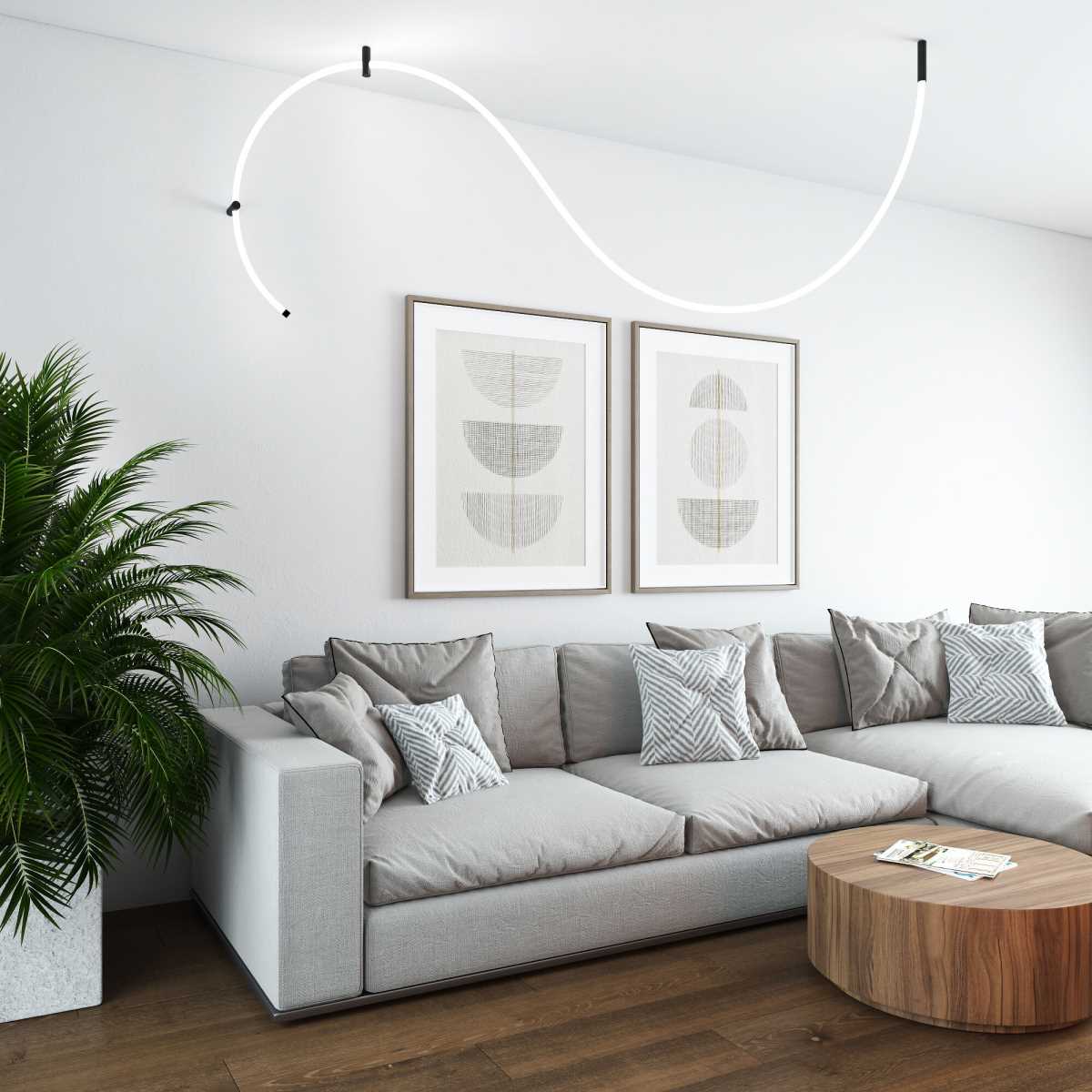 Гибкий неон Elektrostandard Full Light 24V 12W 336Led 2835 IP20 дневной белый 3 м a063424 2