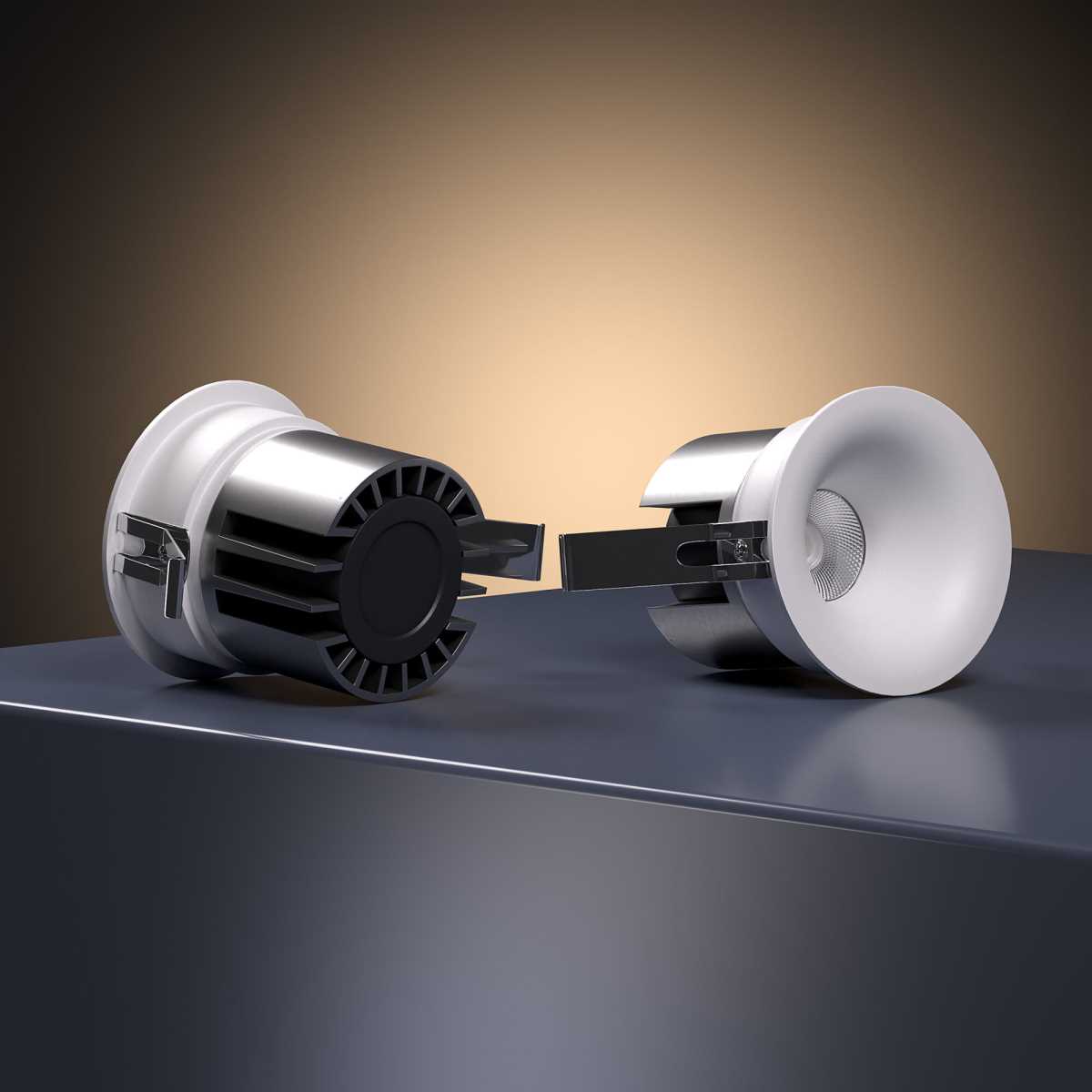 Встраиваемый светодиодный светильник Elektrostandard Bliss 25070/LED a069406 1