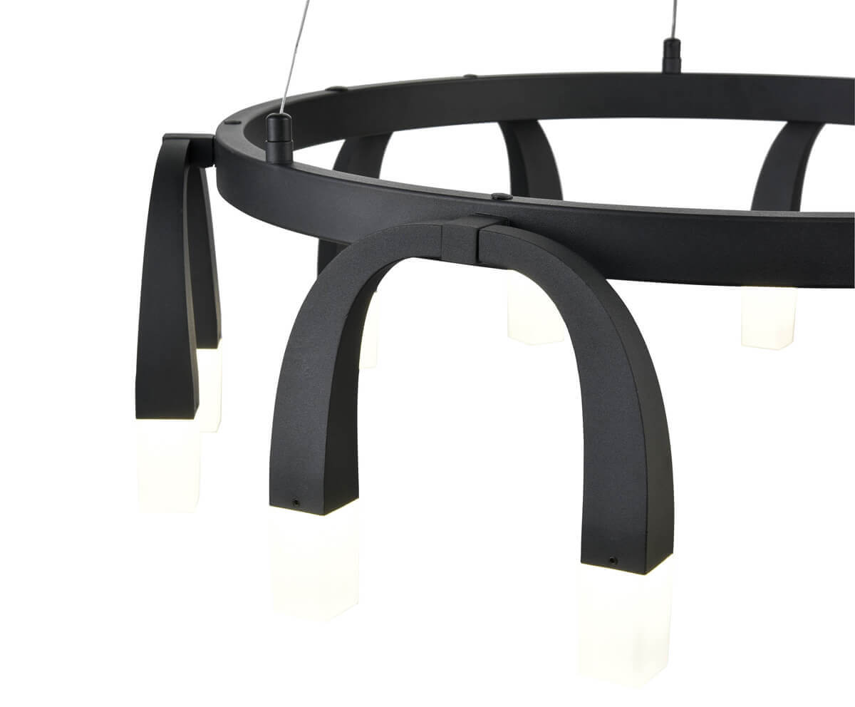 Подвесной светильник Vele Luce Negro VL7102P12 2