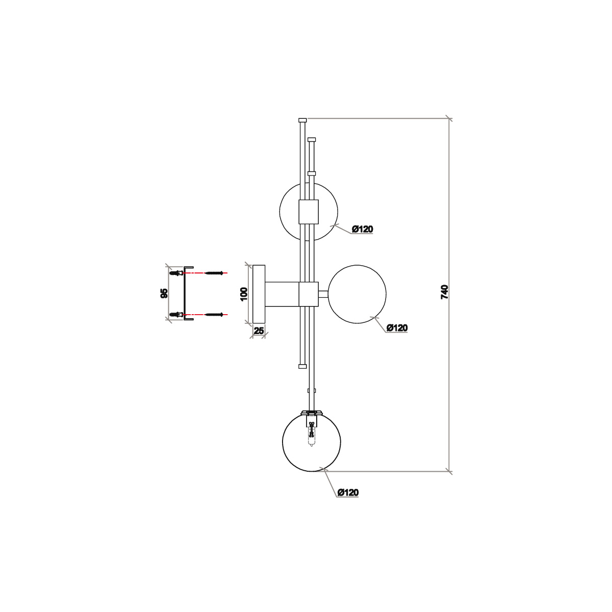 Бра Vele Luce Paradise VL5774W13 4