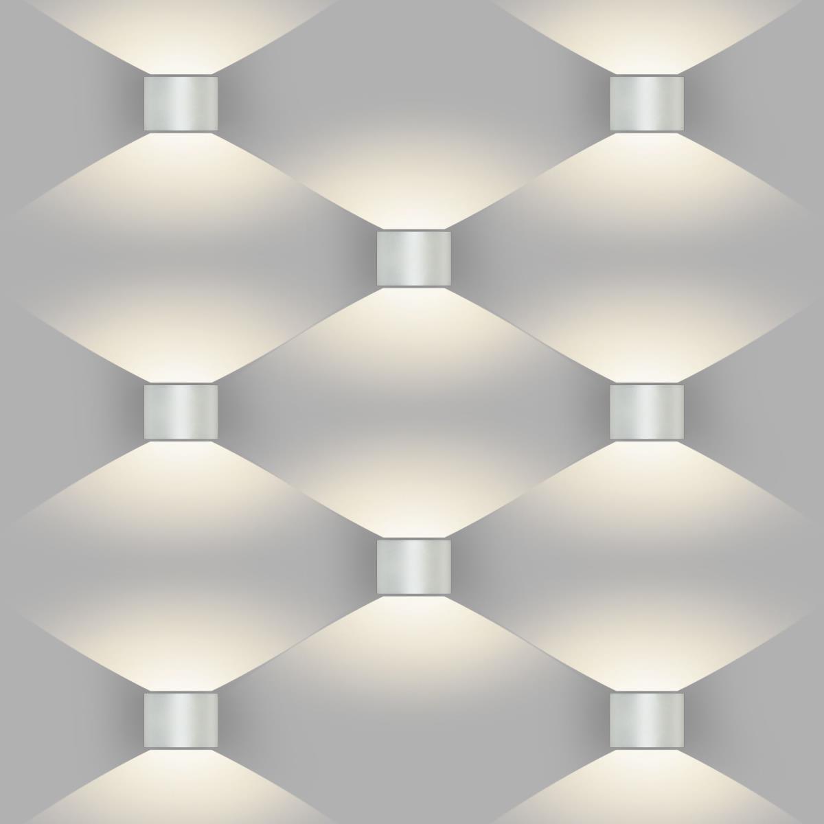 Уличный настенный светодиодный светильник Elektrostandard 1518 Techno LED Blade белый a038830 3