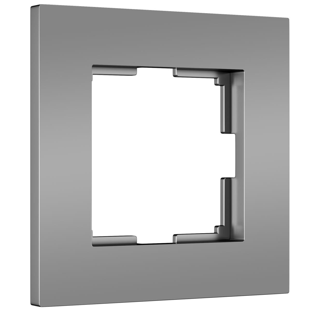 Рамка Werkel Slab на 1 пост серебро матовый W0012965 4690389193361 3