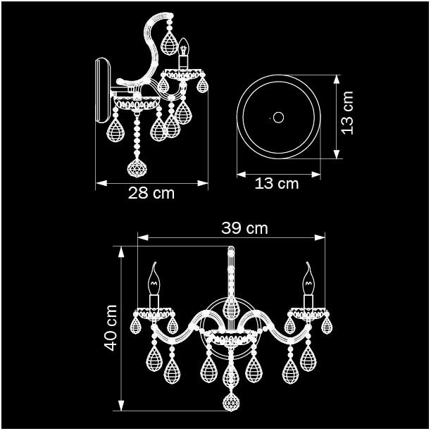Бра Osgona Champa 775623 изображение 2 Бра Osgona Champa 775623 Фото № 2