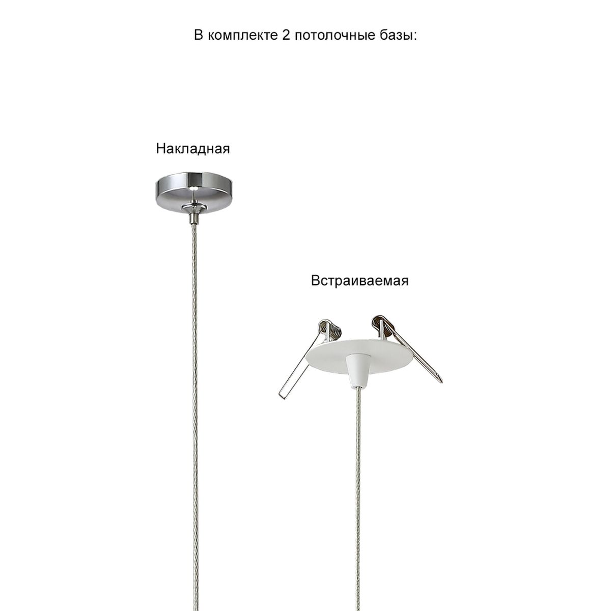 Подвесной светодиодный светильник Crystal Lux Verano SP1 Silver 5