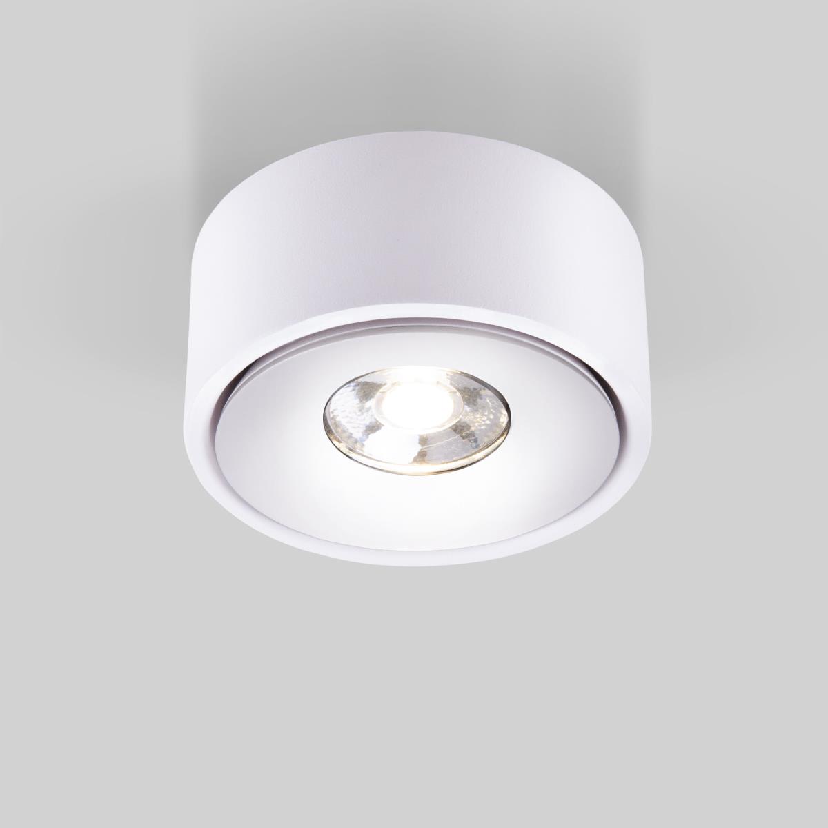 Накладной светодиодный светильник Elektrostandard Glide 25100/Led белый a059331 2