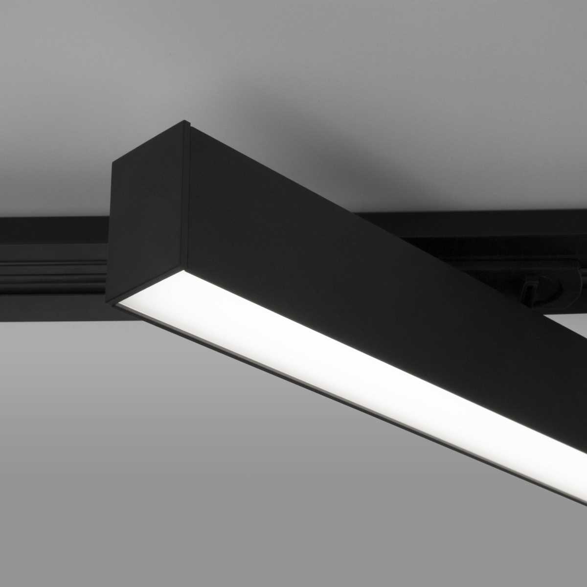 Трековый светодиодный светильник Elektrostandard X-Line черный матовый 10W 4200K LTB53 a052442 3