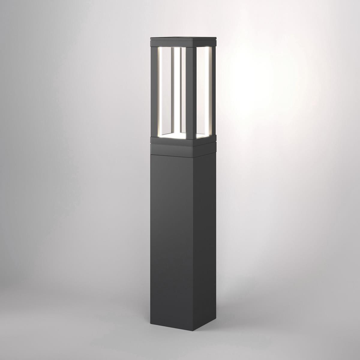Уличный светодиодный светильник Elektrostandard Frame 1529 Techno Led серый a051860