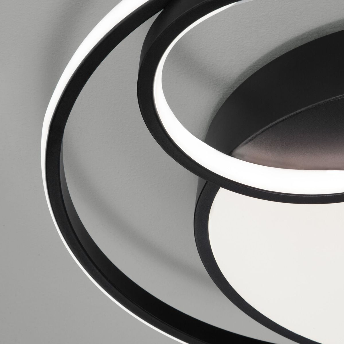 Потолочный светодиодный светильник Eurosvet Jeremy 90254/1 черный 1