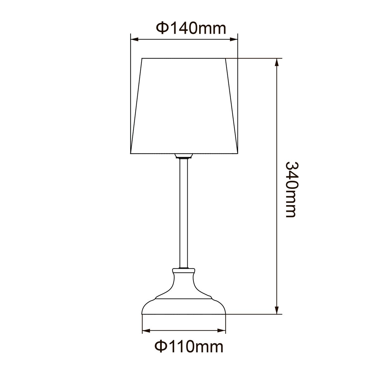 Настольная лампа Uniel UML-B309 E14 Chrome/Dark Blue UL-00012426 1