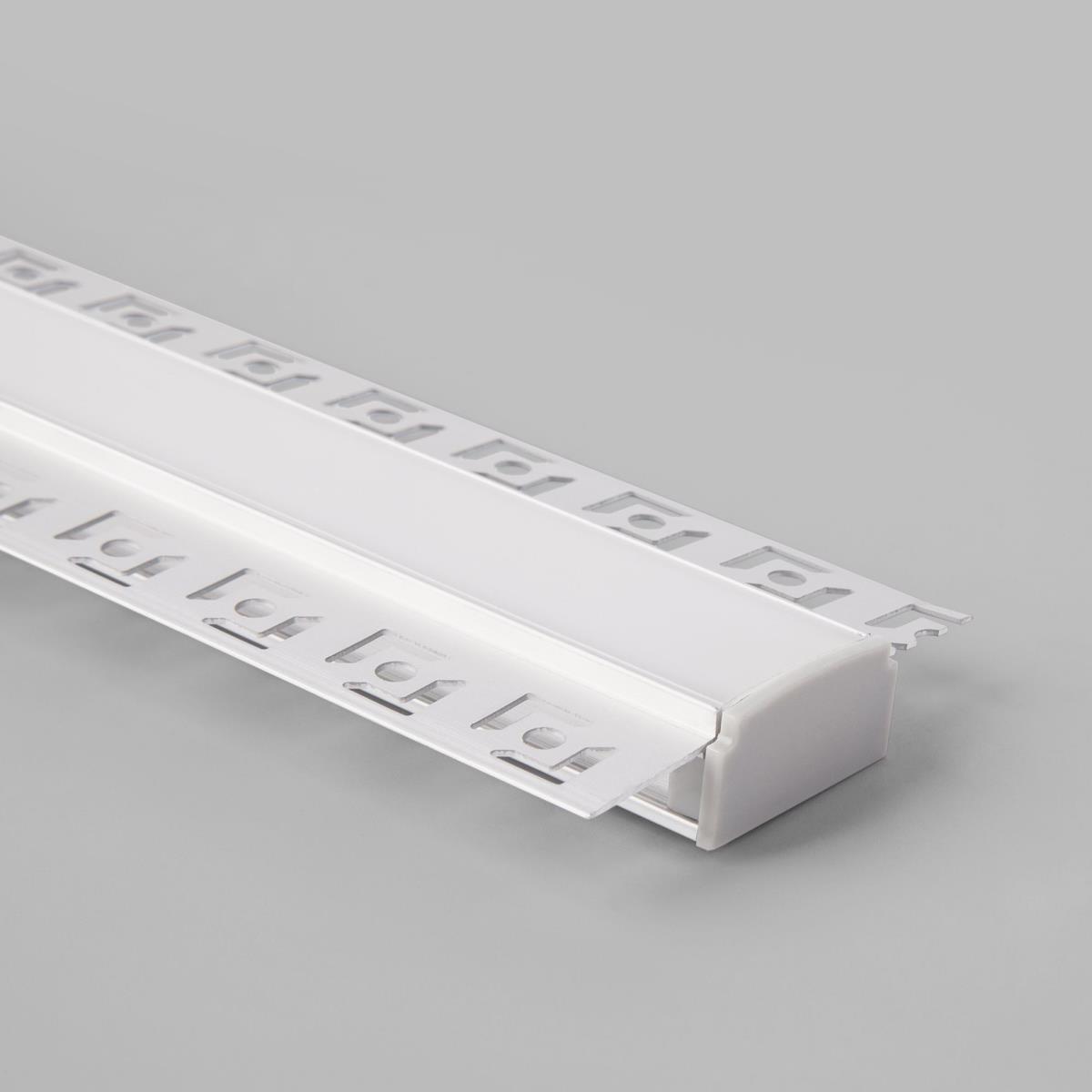 Профиль встраиваемый алюминиевый с рассеивателем Elektrostandard LL-2-ALP013 a053633 2