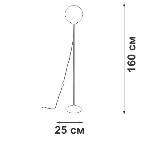 Торшер Vitaluce V2842-0/1P изображение 3 Торшер Vitaluce V2842-0/1P Фото № 3
