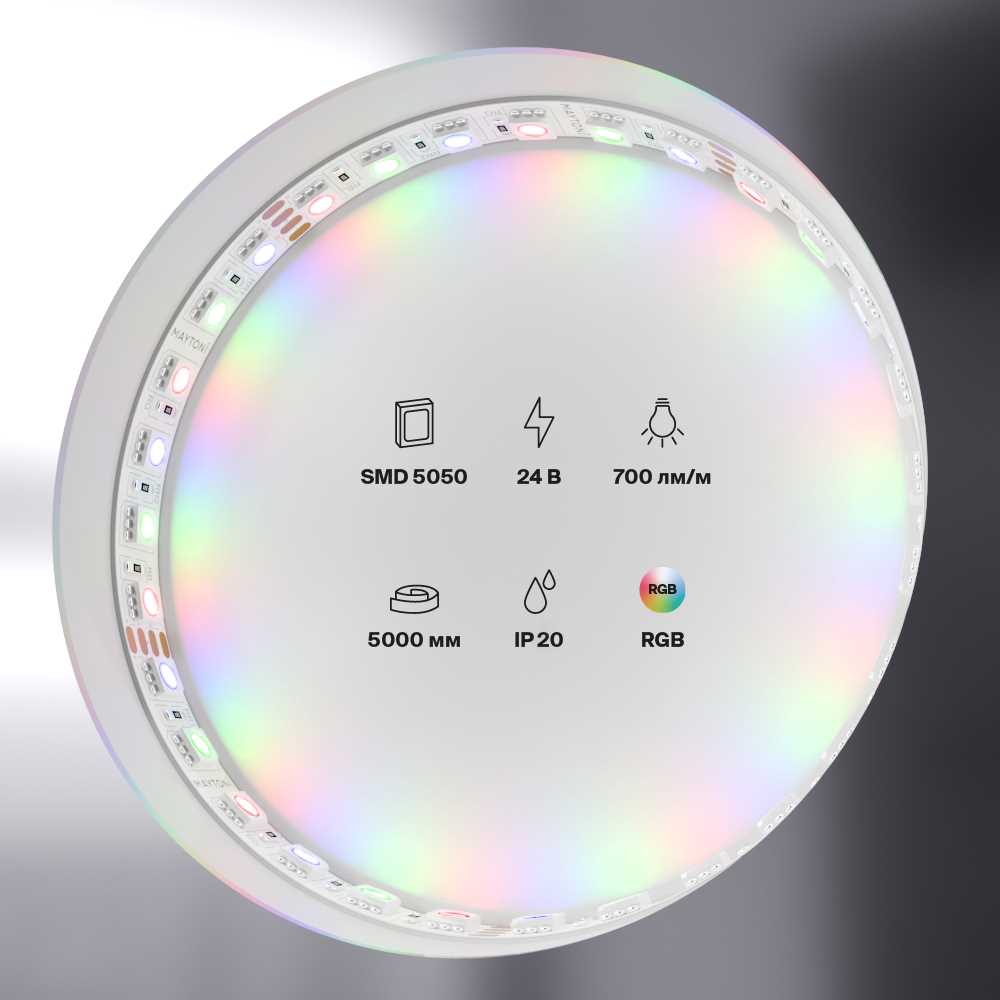 Светодиодная лента Maytoni Led strip 21W/m 5050SMD RGB 5M 20037 3