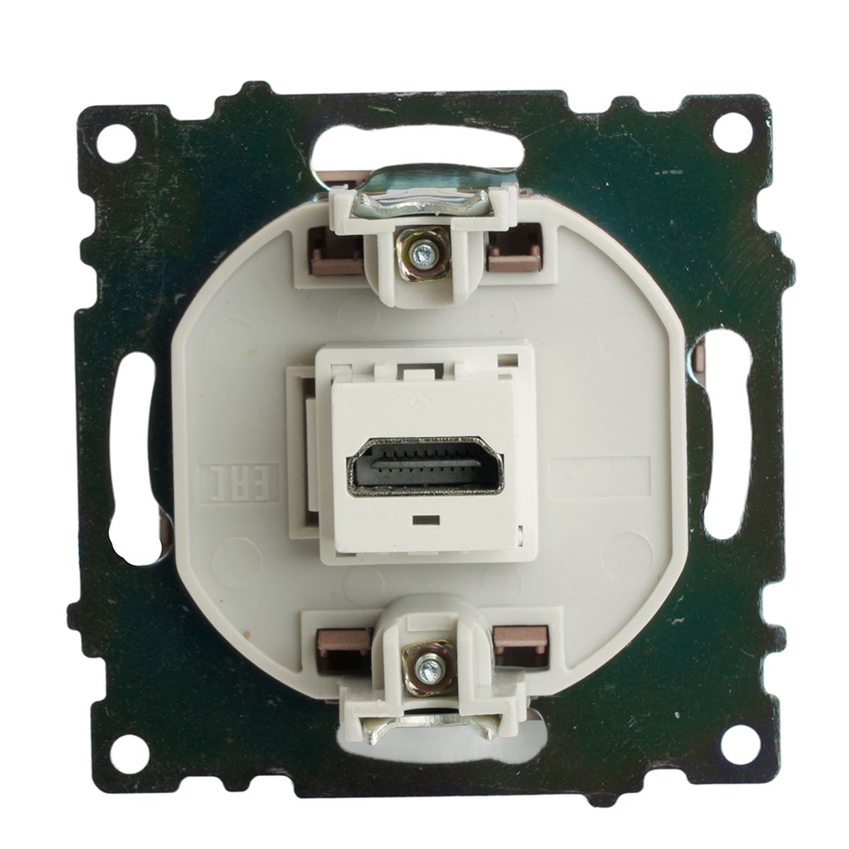 Розетка HDMI 2.1, Type A (механизм), STEKKER GLS00-7118-04, серия Катрин, шоколад 50064 5