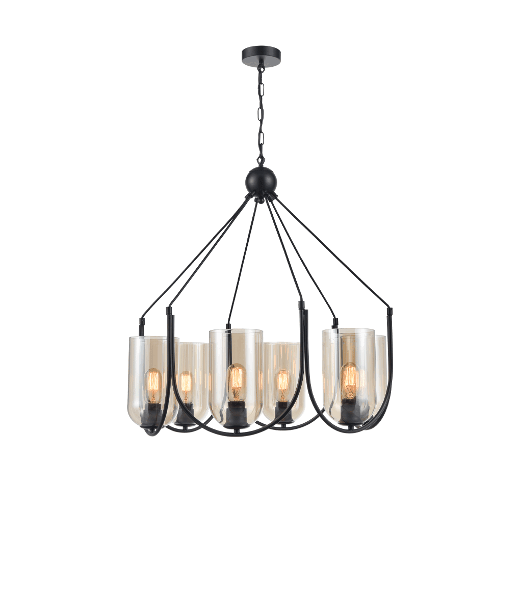 Подвесная люстра Vele Luce Fiamma VL5812P06 5